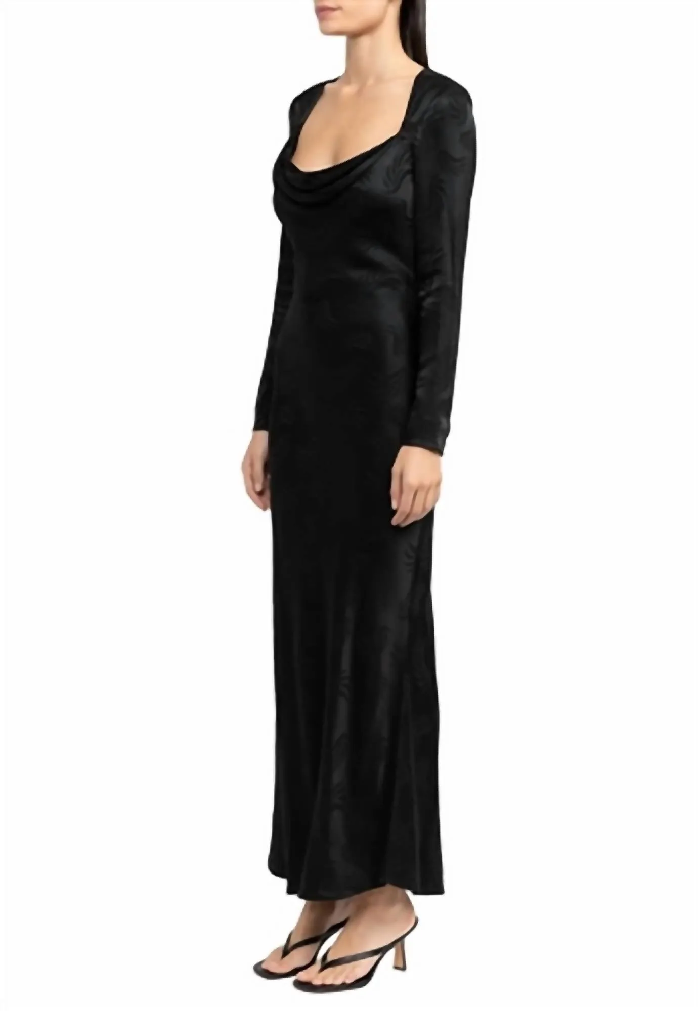 Yves Maxi Dress in Black