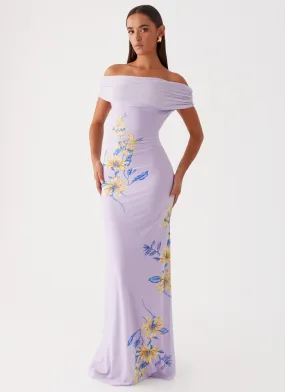 Yvonne Maxi Dress - Lavender